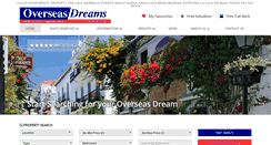 Desktop Screenshot of overseasdreams.com